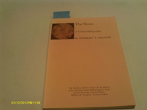 Stock image for The Sioux, a critical bibliography for sale by N. Fagin Books