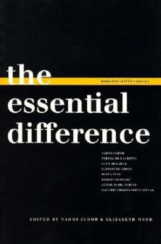 The Essential Difference (Books from Differences)