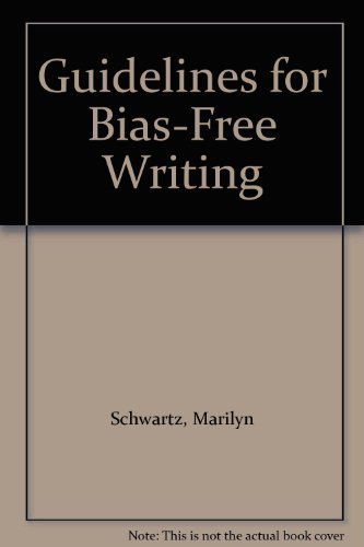 Beispielbild fr Guidelines for Bias-Free Writing zum Verkauf von Better World Books