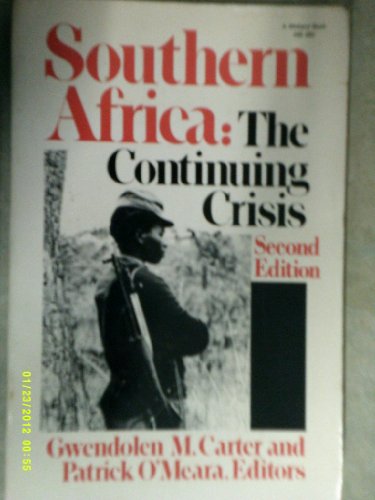Stock image for Southern Africa: The continuing crisis for sale by Phatpocket Limited