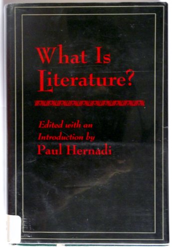 Beispielbild fr What Is Literature? zum Verkauf von Anybook.com