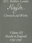 9780253370037: Haydn in England, 1791-1795 (Haydn: Chronicles and Works, Volume 3) [Hardcove...