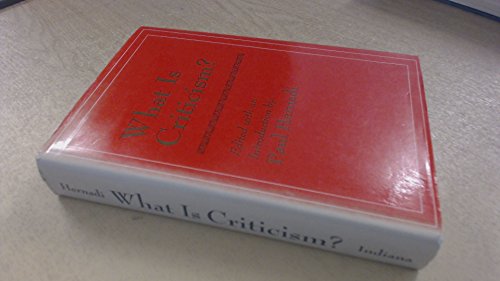 Imagen de archivo de What Is Criticism? a la venta por Better World Books