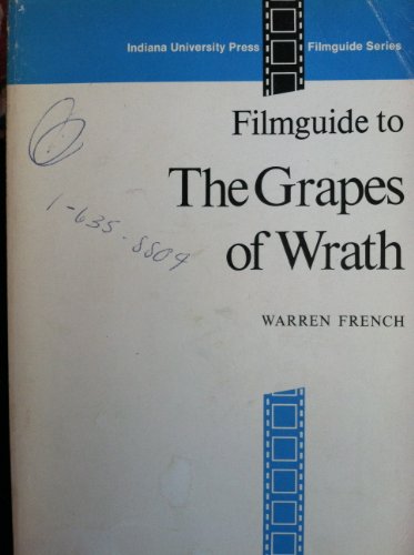 9780253393043: "Grapes of Wrath" (Filmguide S.)