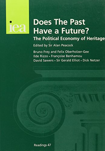 Stock image for Does the Past Have a Future?: Political Economy of Heritage (Readings) for sale by medimops