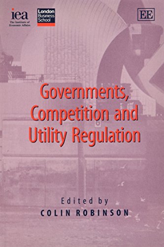 Stock image for Government, Competition and Utility Regulation for sale by Hay-on-Wye Booksellers