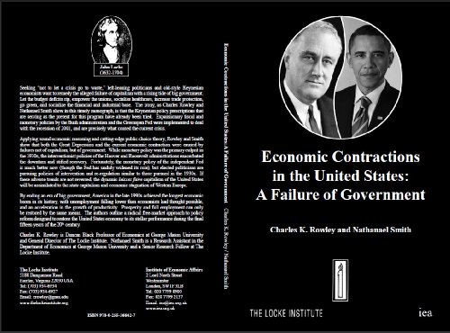 Stock image for Economic Contractions in the United States: A Failure of Government for sale by Hippo Books