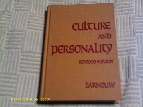 9780256014037: Culture and Personality