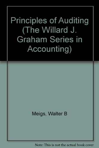 9780256014235: Principles of Auditing (The Willard J. Graham Series in Accounting)