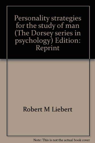 Stock image for Personality; strategies for the study of man (The Dorsey series in psychology) for sale by HPB-Diamond