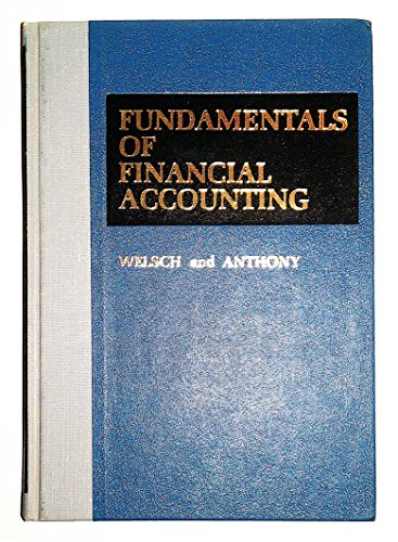 Stock image for Fundamentals of financial accounting (The Willard J. Graham series in accounting) for sale by Green Street Books