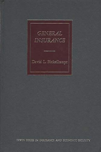 Stock image for General Insurance for sale by Better World Books