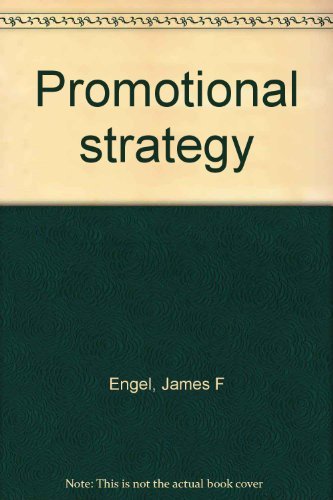 Stock image for Promotional Strategy -- Third Edition for sale by gigabooks