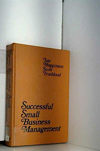 9780256016932: Successful small business management