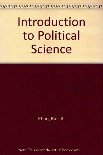 Stock image for An Introduction to Political Science for sale by UHR Books