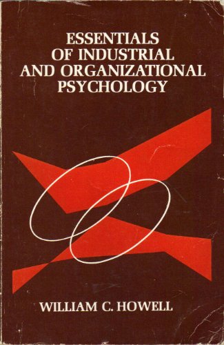 Beispielbild fr Essentials of Industrial and Organizational Psychology zum Verkauf von Better World Books