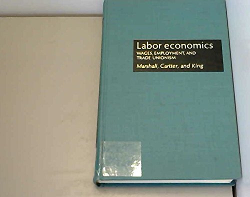 9780256018240: Labour Economics