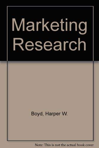 Stock image for Marketing Research : Text and Cases for sale by Better World Books