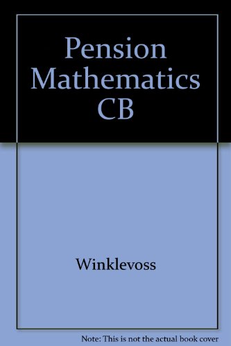 9780256018868: Pension Mathematics CB