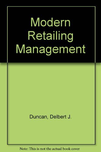 Imagen de archivo de Modern Retailing Management a la venta por Better World Books