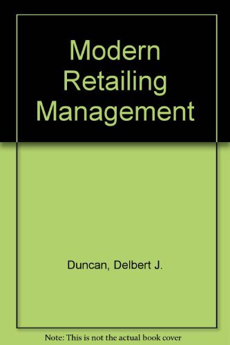 9780256019261: Modern Retailing Management