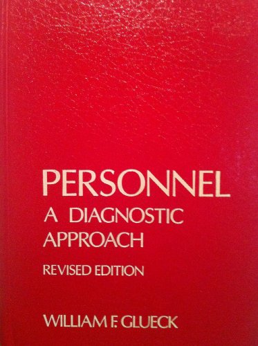 Imagen de archivo de Personnel: A diagnostic approach a la venta por Irish Booksellers