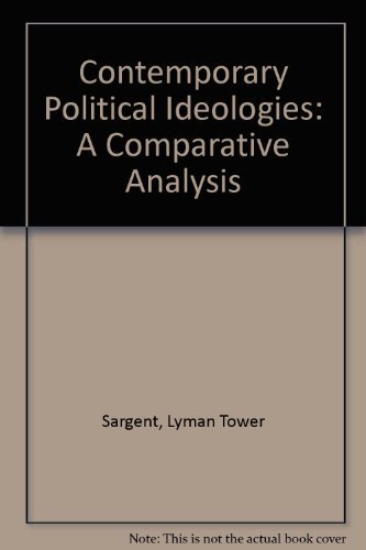 9780256019933: Contemporary Political Ideologies: A Comparative Analysis