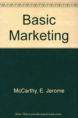 9780256020489: Basic Marketing