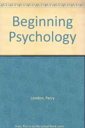 Stock image for Beginning Psychology for sale by Better World Books: West