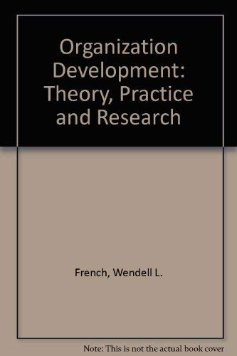 Immagine dell'editore per Organization Development: Theory, Practice, and Research venduto da BookDepart
