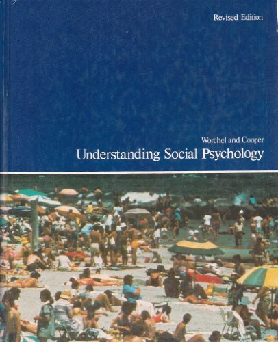 Beispielbild fr Understanding Social Psychology zum Verkauf von WeBuyBooks