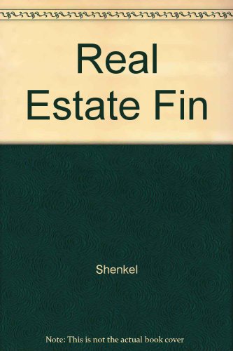 Beispielbild fr Real Estate Finance and Analysis zum Verkauf von HPB-Red