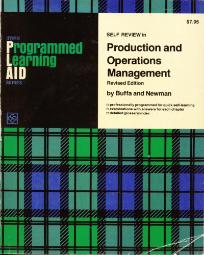 Production and Operations Management - Buffa, E.