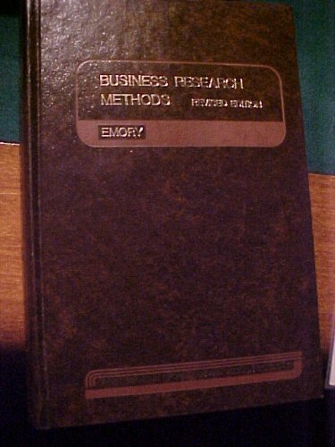 9780256022605: Business Research Methods