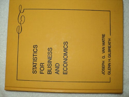 Beispielbild fr Statistics for business and economics zum Verkauf von Wonder Book