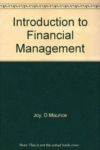 9780256023404: Introduction to Financial Management