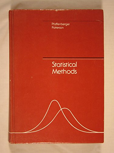 Beispielbild fr Statistical Methods : For Business and Economics zum Verkauf von Better World Books