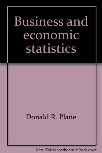 Business and Economic Statistics.