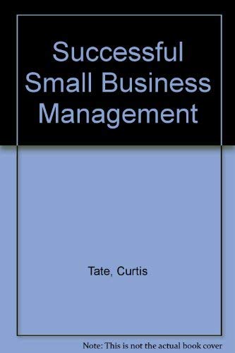 Stock image for Successful Small Business Management for sale by Better World Books