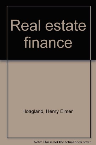 Stock image for Real estate finance for sale by HPB-Red