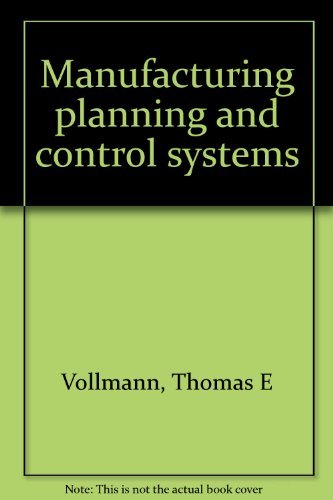 9780256025231: Manufacturing planning and control systems