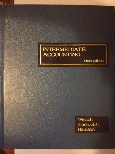 Stock image for Intermediate accounting (The Willard J. Graham series in accounting) for sale by SecondSale