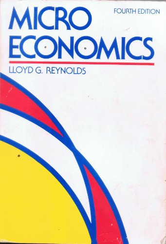 Beispielbild fr Microeconomics : Analysis and Policy zum Verkauf von Better World Books