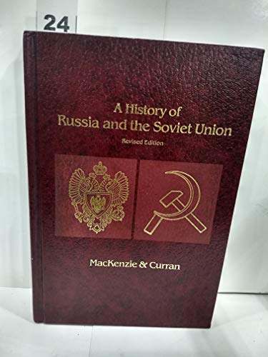 9780256026603: A history of Russia and the Soviet Union (The Dorsey series in European history)