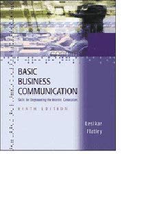 9780256027341: Basic business communication