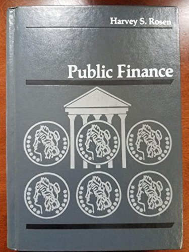 Imagen de archivo de Public Finance (Irwin publications in economics) a la venta por HPB-Red