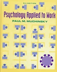 9780256028621: Psychology applied to work: An introduction to industrial and organizational psychology (The Dorsey series in psychology)