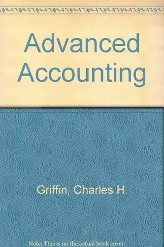 Imagen de archivo de Advanced Accounting a la venta por Better World Books