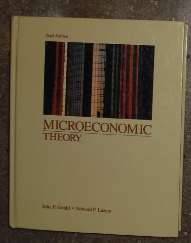 Imagen de archivo de Microeconomic Theory a la venta por Better World Books