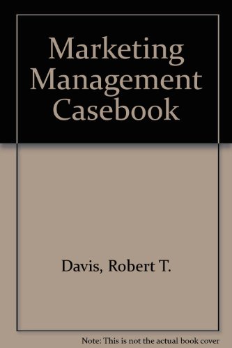 Beispielbild fr Marketing Management Casebook zum Verkauf von ThriftBooks-Atlanta
